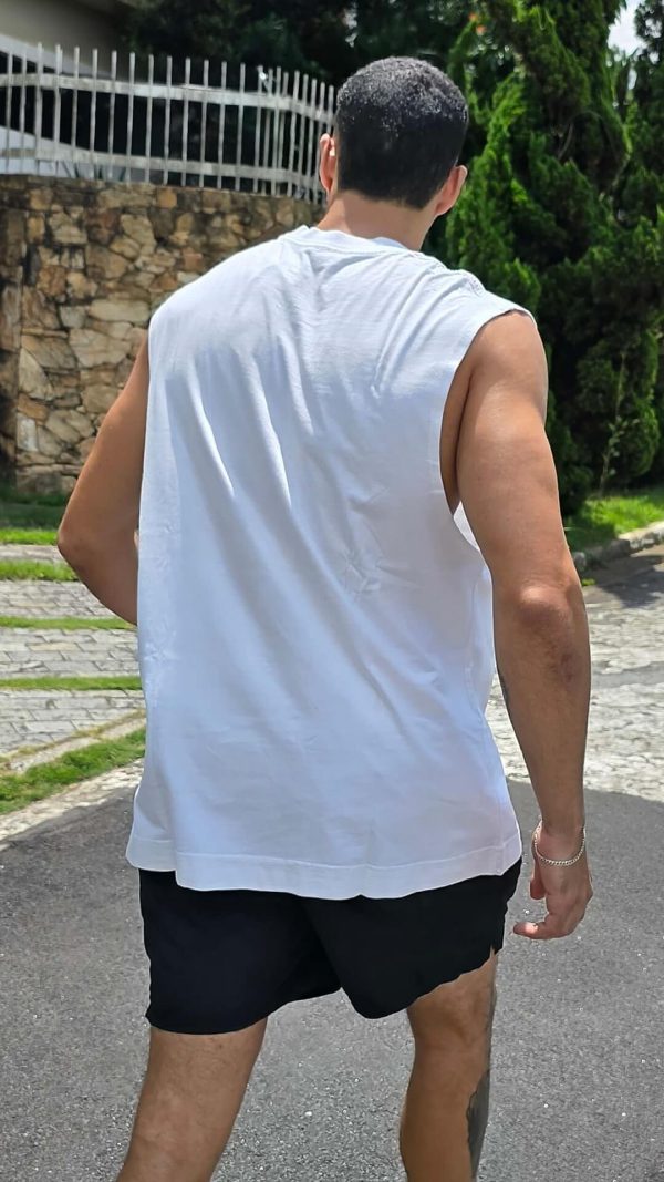 Regata Oversized - Branca Grit Unique